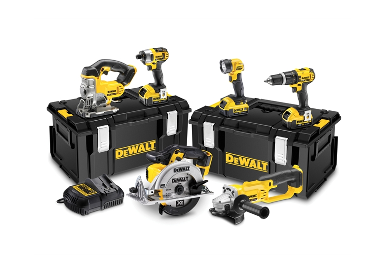 Zestaw elektronarzędzi 18V DeWalt XR DCK691M3 3x4.0Ah