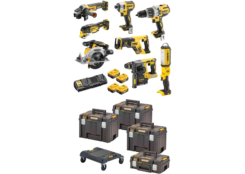 Zestaw elektronarzędzi 18V DeWalt XR DCK853P4T 4x5.0Ah