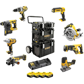 Zestaw elektronarzędzi 18V DeWalt XR DCK856P4 4x5.0Ah