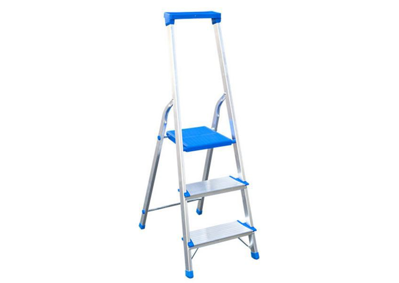 Drabina aluminiowa wolnostojąca 202cm 5 stopni + podest Drabex DR1105