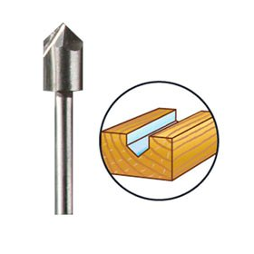 Frez profilowy do drewna 6,4 mm HSS Dremel 2615064032