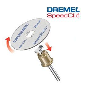 Zestaw tarcz sclic do metalu/5 tarcz do cięcia 38mm,1,25mm/ Dremel 2615S456JC