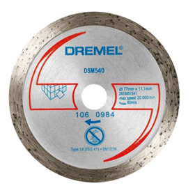 Tarcza diamentowa 77x11,1mm Dremel DSM540