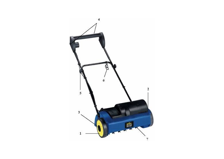 EVK 1200 Wertykulator Einhell 3420420
