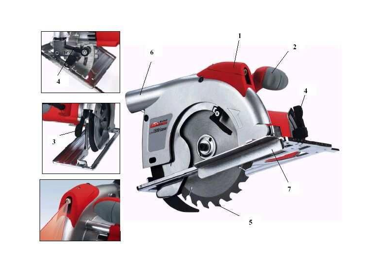 Pilarka tarczowa Einhell 4472051