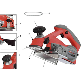 Strug ręczny E-HO 900 Einhell 4472111