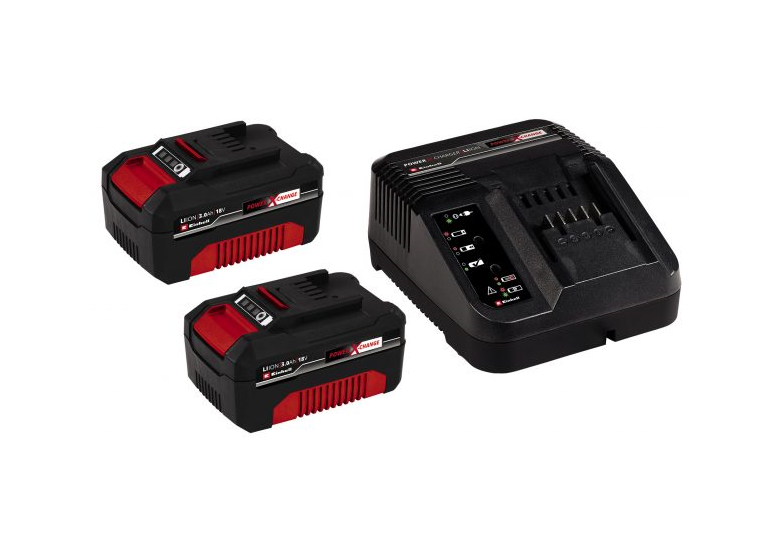 Zestaw startowy 18V 2x 3.0Ah Einhell Power X-Change