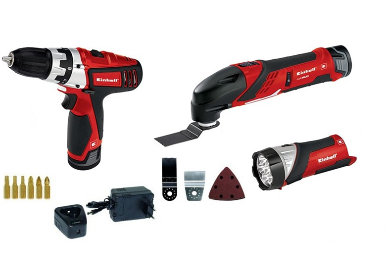 Zestaw elektronarzędzi 12V Einhell TE-TK 12 Li 2x1.3Ah