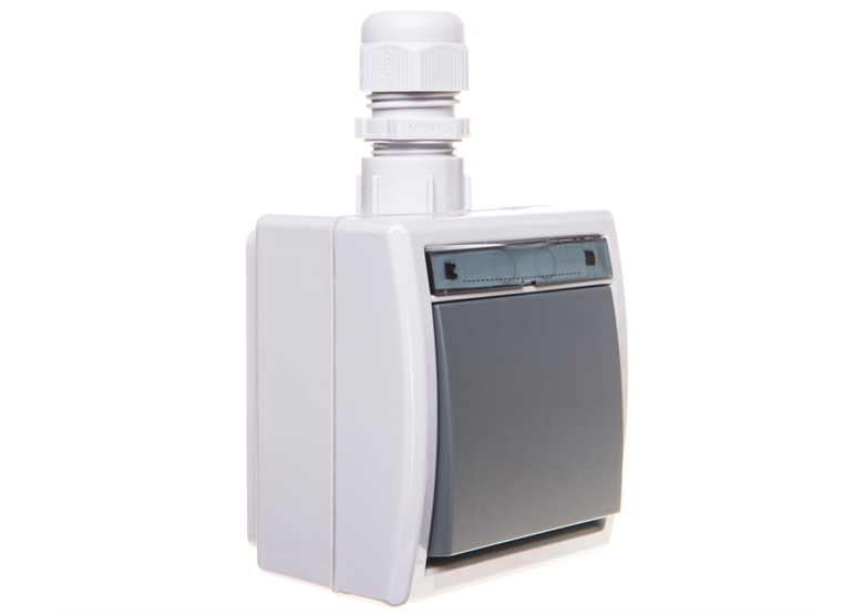 AQUANT Łącznik 1-biegunowy (schodowy) IP65 Elektro-Plast 1201-65