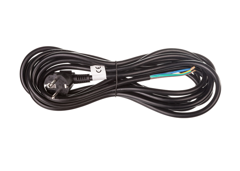 Przewód przyłączeniowy H05VV-F 3x1,5 5m czarny Emos S18325