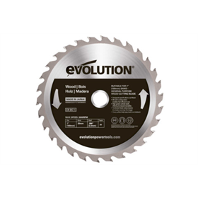 Piła widiowa TCT do cięcia drewna  180mm / 30z Evolution EVO-180-30-D