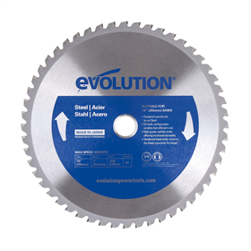 Piła widiowa TCT do cięcia stali 255x25,4mm Z52 Evolution EVO-255-52-S