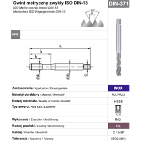 Gwintownik maszynowy wysokowydajny Fanar 188227