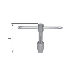 Pokrętka typu "T" PT Nr 1 do gwintowników Fanar 39982