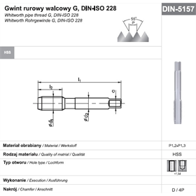 Gwintownik maszynowy Fanar 8286