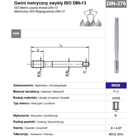 Gwintownik maszynowy wysokowydajny Fanar 8600