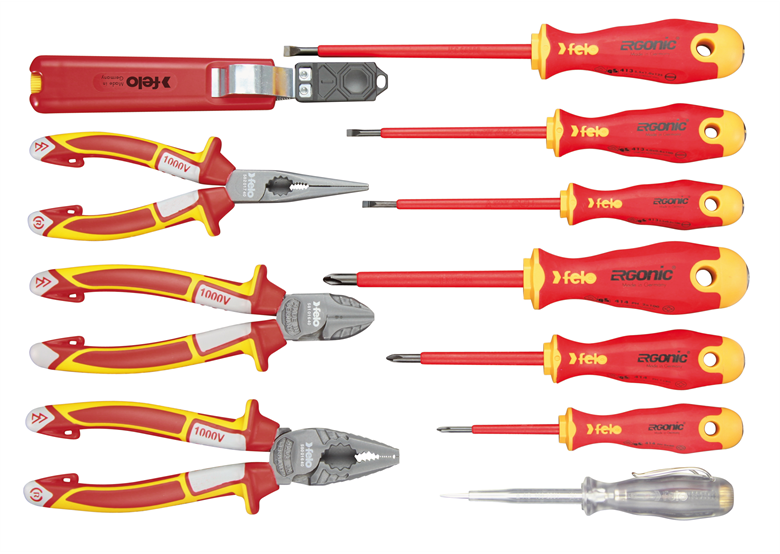 Zestaw narzędzi dla elektryka, 11 elementów Felo FL41391104