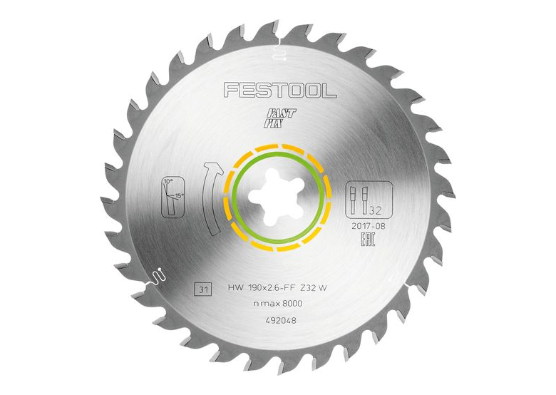 Piła tarczowa uniwersalna Festool 190X2,6 FF W32