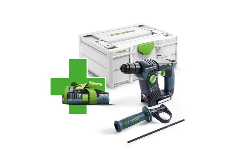 Młotowiertarka SDS-Plus Festool BHC 18-Basic-4,0