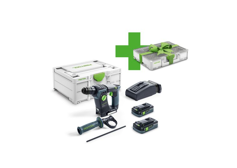 Młotowiertarka SDS-Plus Festool BHC 18 HPC 4,0 I-Plus Organizer Edition