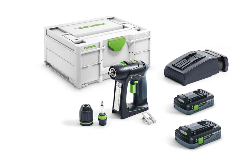 Wiertarko-wkrętarka Festool C 18 HPC4,0 I-Plus