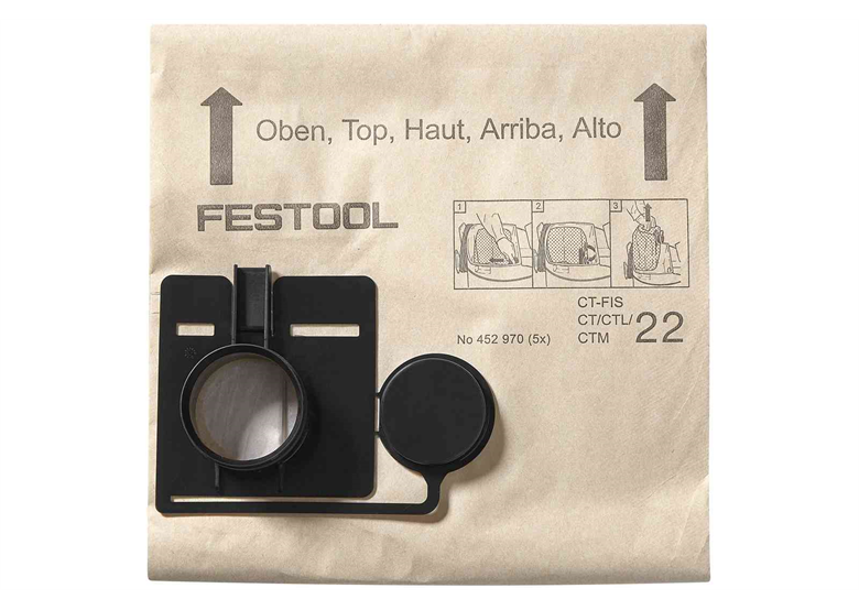 Worek filtrujący 5szt. Festool FIS-CT 55