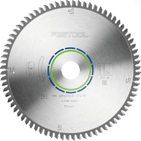 Tarcza pilarska Festool HW 230x2,5x30 TF76