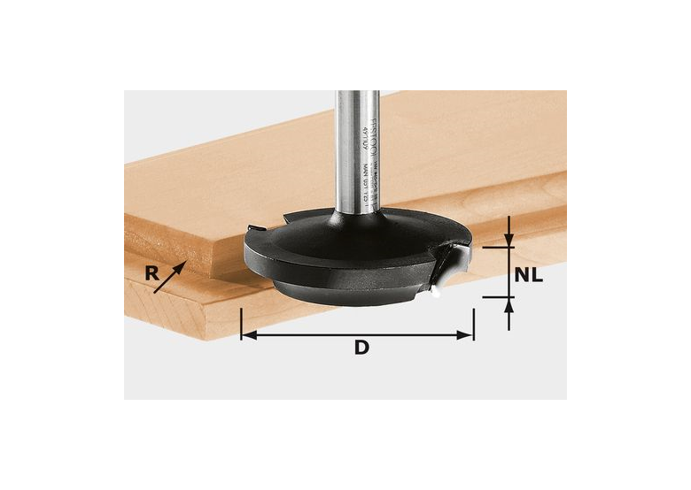 Frez do płycin Festool HW D42,7/13/R6