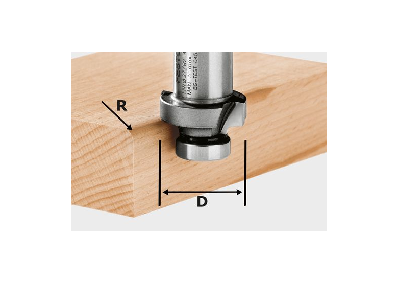 Frez do zaokrągleń HW Festool HW R3-OFK