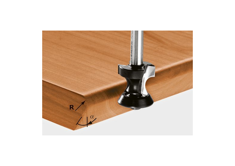 Frez do zaokrągleń i fazowania Festool HW S8 D24/R6/30°