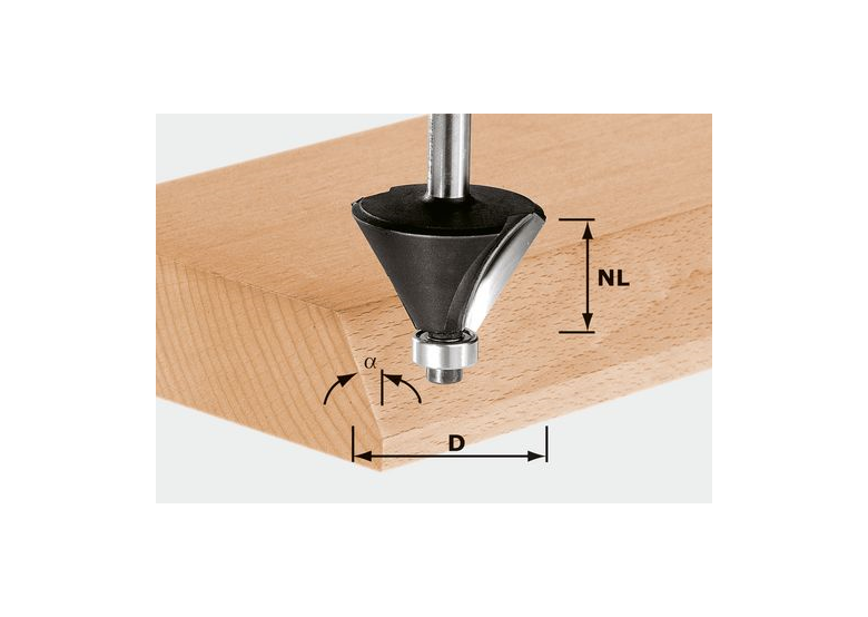 Frez do fazowania Festool HW S8 D38,5/23/30°