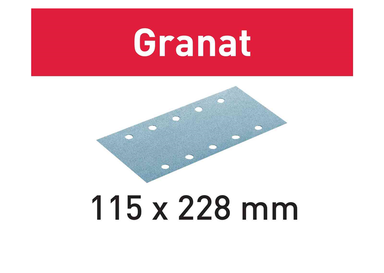 Arkusze ścierne, 50szt. Festool STF 115X228 P 40 GR50X
