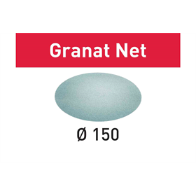 Materiały ścierne z włókniny, 50szt. Festool STF D150 P100 GR NET/50