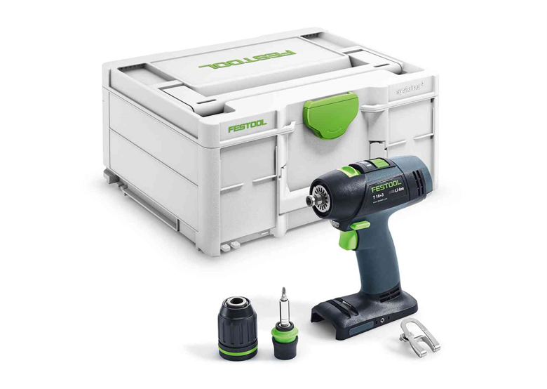 Wiertarko-wkrętarka Festool T 18+3-Basic