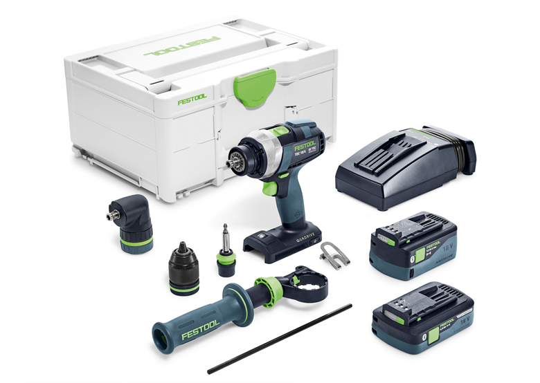 Wiertarko-wkrętarka Festool TDC 18/4 5,2/4 I-Set-SCA