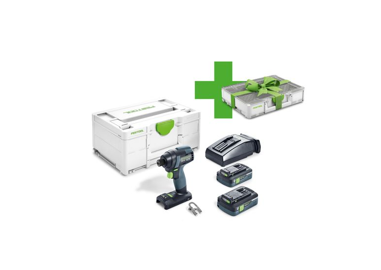 Zakrętarka udarowa Festool TID 18 HPC 4,0 I-Plus Organizer Edition