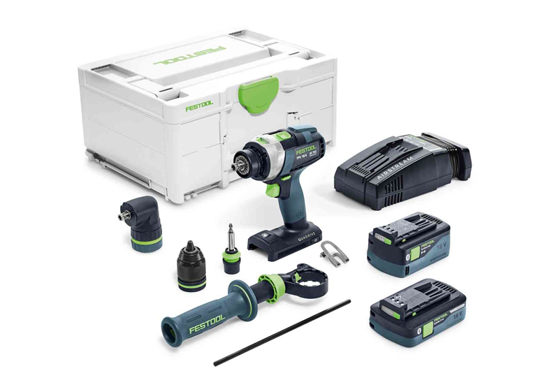 Wiertarko-wkrętarka udarowa Festool TPC18/4 5,2/4,0I-Set SCA