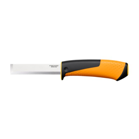 Nóż stolarski z wbudowaną ostrzałką (żółty) Fiskars 1023621