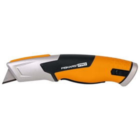 Nóż uniwersalny CarbonMax Compact z chowanym ostrzem Fiskars 1062938