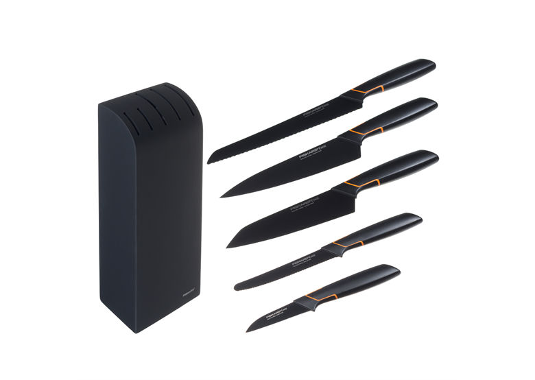 Zestaw 5 noży w bloku Fiskars Edge (978791)