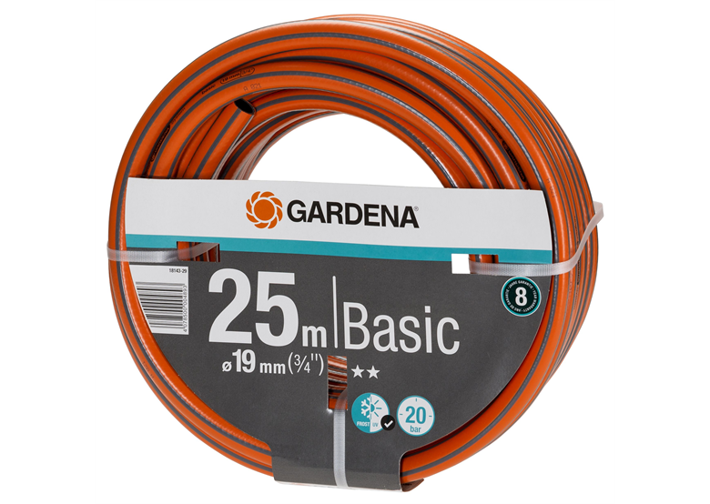 Wąż ogrodowy 3/4" 25m Gardena BASIC