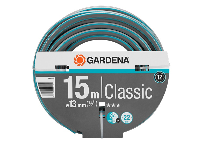 Wąż ogrodowy Gardena Classic  1/2", 15m