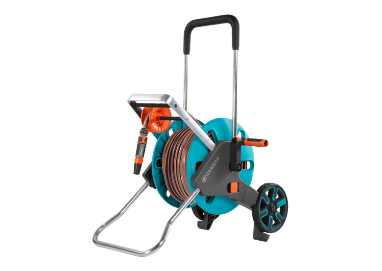 Wózek z wężem 1/2" 20m i zraszaczem Gardena CleverRoll M Easy