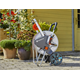 Wózek z wężem 1/2" 25m i zraszaczem Gardena CleverRoll M Easy Metal