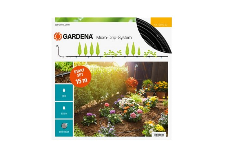 Linia kroplująca (15m) zestaw S Gardena Micro-Drip-System