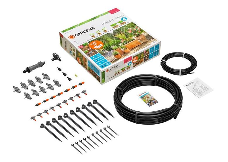 Zestaw podstawowy nawadniający M do roślin doniczkowych Gardena Micro-Drip-System