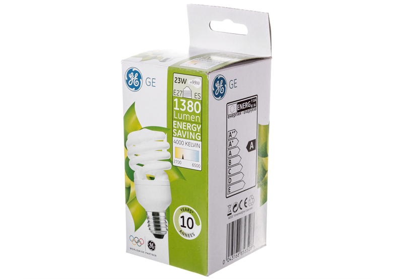 Świetlówka kompaktowa 23W E27 230V 840 OT FLE23HLX/T2/840/E27 GE BX 1/10 10Y/37 GE Lighting 131495
