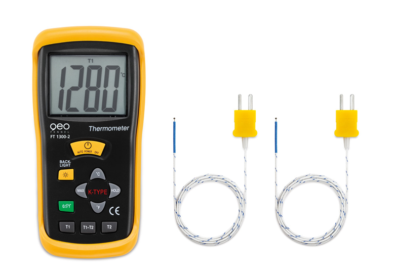 Termometr profesjonalny z podwójną sondą Geo-Fennel FT 1300-2
