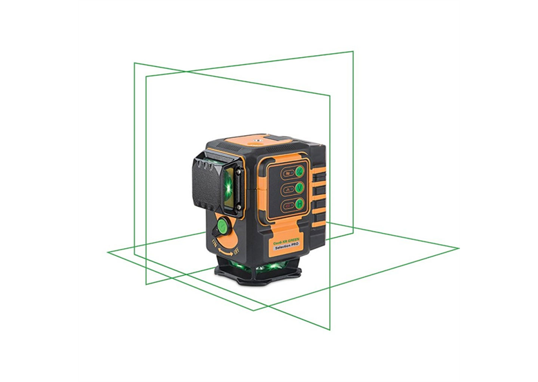 Zielony laser krzyżowy płaszczyznowy 3x360° Geo-Fennel Geo6-XR GREEN SP Li-Ion