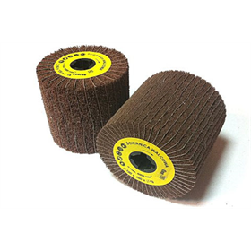 Ściernica listkowa walcowa Glob 100x100x19mm - COARSE + P80